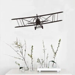 Sticker Murale Avion Biplan 9 Sticker Murale Avion Biplan -Esprit Aviation Sticker Murale Avion Biplan Esprit Aviation 1658889437