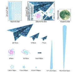 Sticker Murale Avion Luminescent 8 Sticker Murale Avion Luminescent -Esprit Aviation Sticker Murale Avion Luminescent Esprit Aviation 1658889668