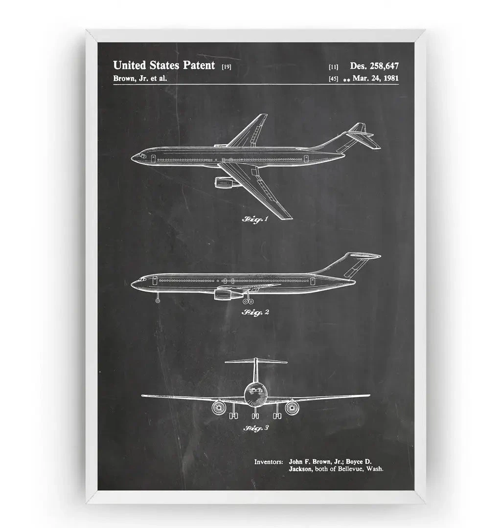 Tableau Avion Vintage Boeing 5 Tableau Avion Vintage Boeing – Image 3