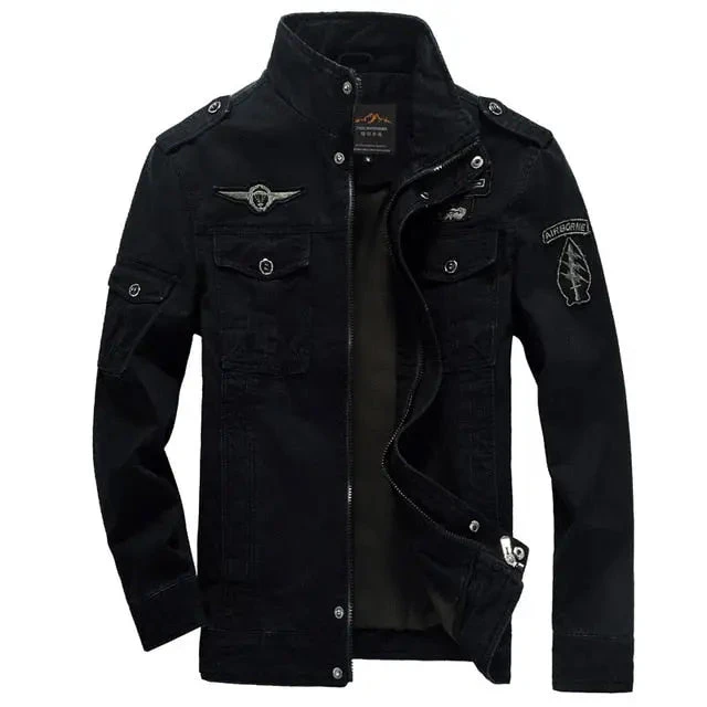 Veste Aviateur Airborne 6 Veste Aviateur Airborne – Image 4