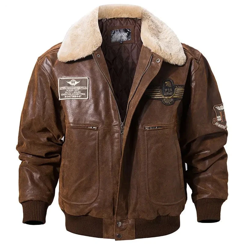 Veste Aviateur Col Relevé Original 3 Veste Aviateur Col Relevé Original