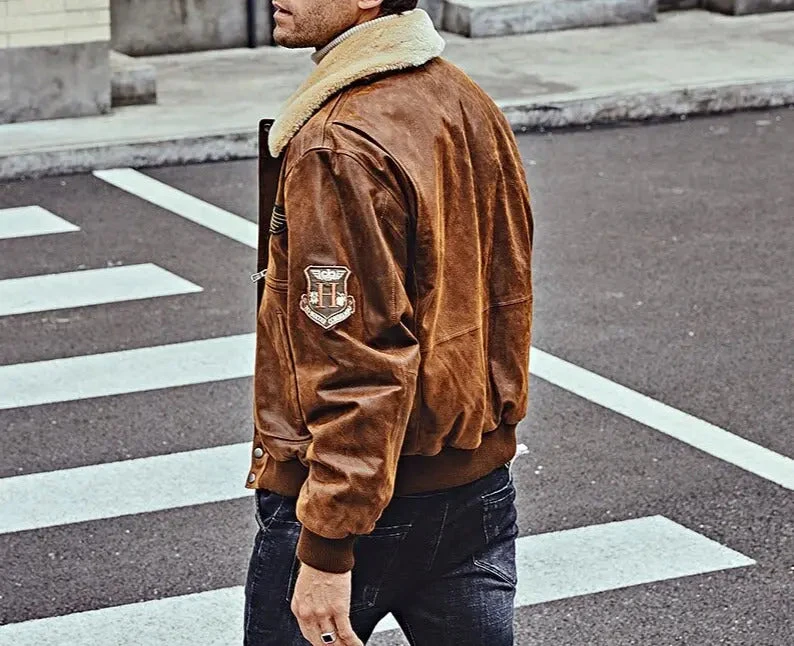 Veste Aviateur Col Relevé Original 6 Veste Aviateur Col Relevé Original – Image 4