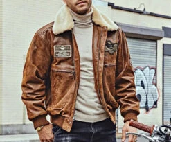 Veste Aviateur Col Relevé Original 14 Veste Aviateur Col Relevé Original -Esprit Aviation Veste Aviateur Col Releve Original Esprit Aviation 1658889102