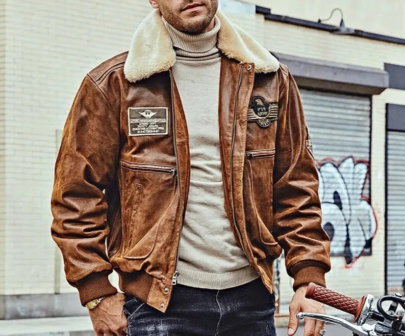 Veste Aviateur Col Relevé Original 7 Veste Aviateur Col Relevé Original – Image 5