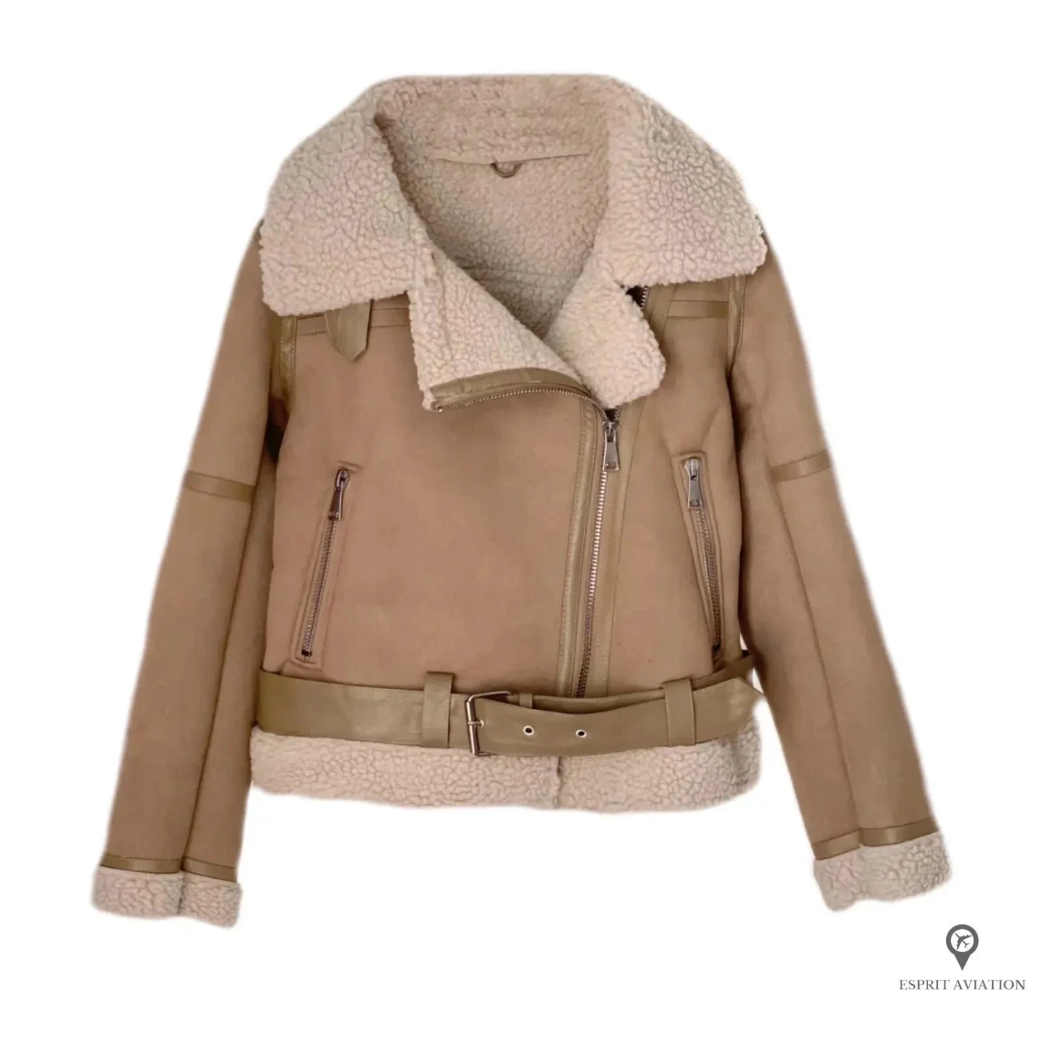 Veste Aviateur Femme Camel 3 Veste Aviateur Femme Camel