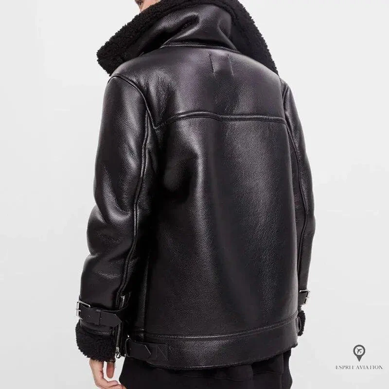 Veste Aviateur Femme Fourrure 6 Veste Aviateur Femme Fourrure – Image 4