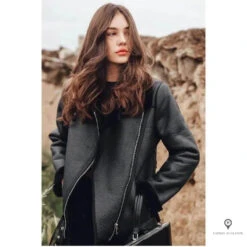 Veste Aviateur Femme Similicuir Noir 10 Veste Aviateur Femme Similicuir Noir -Esprit Aviation Veste Aviateur Femme Similicuir Noir Esprit Aviation 1690001017173