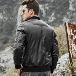 Veste Aviateur Homme Cuir De Vachette Noir 8 Veste Aviateur Homme Cuir De Vachette Noir -Esprit Aviation Veste Aviateur Homme Cuir De Vachette Noir Esprit Aviation 1677215121