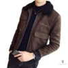 Veste Aviateur Homme<br /> Bomber Marron 2 Veste Aviateur Homme<br /> Bomber Marron -Esprit Aviation Veste Aviateur Homme br Bomber Marron Esprit Aviation 1677215720