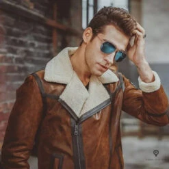 Veste Aviateur Homme<br /> Fausse Fourrure 10 Veste Aviateur Homme<br /> Fausse Fourrure -Esprit Aviation Veste Aviateur Homme br Fausse Fourrure Esprit Aviation 1677215377