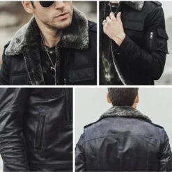 Veste Aviateur Homme<br /> Mythique Noir 10 Veste Aviateur Homme<br /> Mythique Noir -Esprit Aviation Veste Aviateur Homme br Mythique Noir Esprit Aviation 1677215323