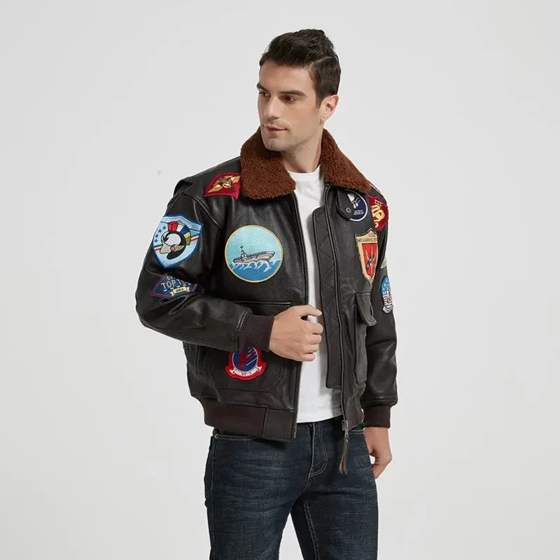 Veste Aviateur Top Gun Maverick 11 Veste Aviateur Top Gun Maverick – Image 9
