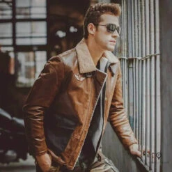 Veste Aviateur<br> Hiver En Cuir Homme 9 Veste Aviateur<br> Hiver En Cuir Homme -Esprit Aviation Veste Aviateur br Hiver en Cuir Homme Esprit Aviation 1677215508