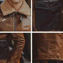 Veste Aviateur<br> Hiver En Cuir Homme 10 Veste Aviateur<br> Hiver En Cuir Homme -Esprit Aviation Veste Aviateur br Hiver en Cuir Homme Esprit Aviation 1677215511