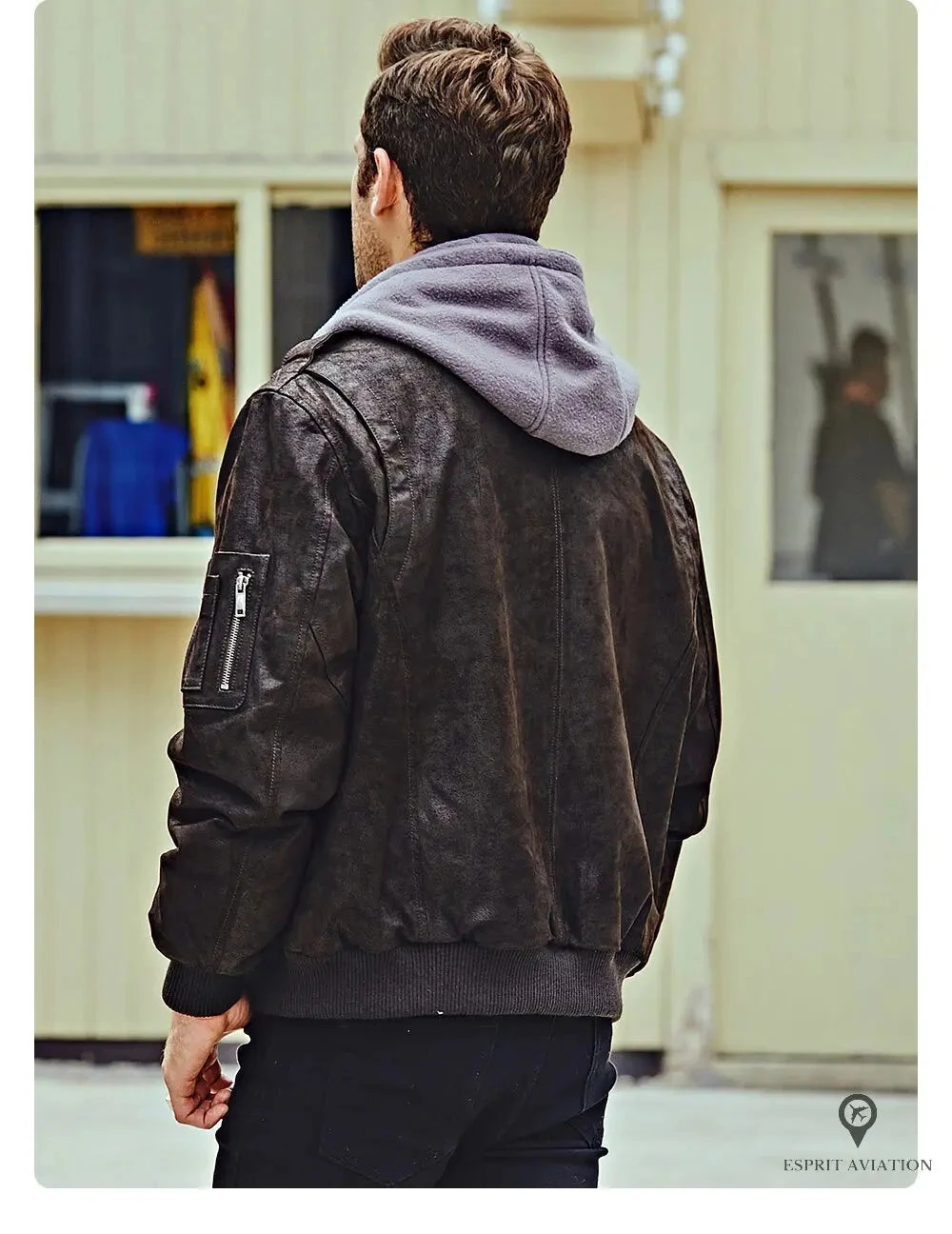 Veste Pilote Cuir 8 Veste Pilote Cuir – Image 6