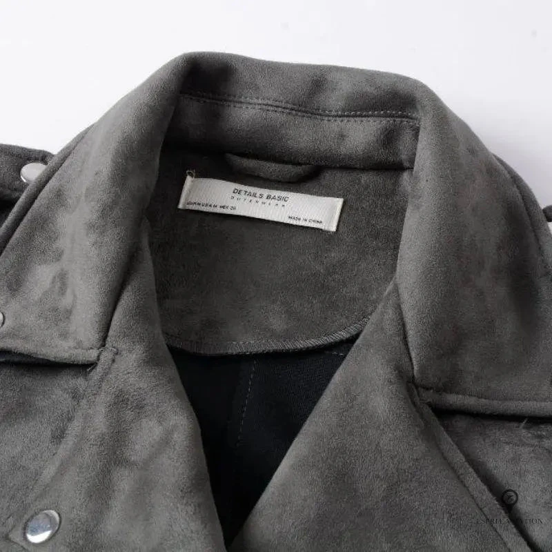 Veste Aviateur Femme Couleur Gris 5 Veste Aviateur Femme Couleur Gris – Image 3