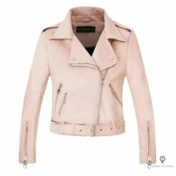 Veste Aviateur Femme Couleur Rose