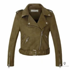 Veste Aviateur Femme Kaki