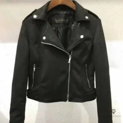 Veste Aviateur Femme Noir